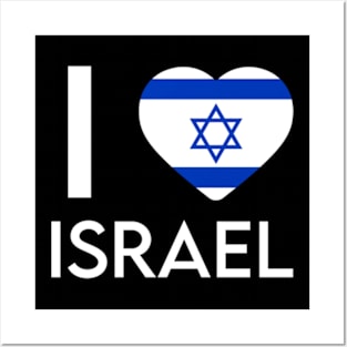I Heart Israel Posters and Art